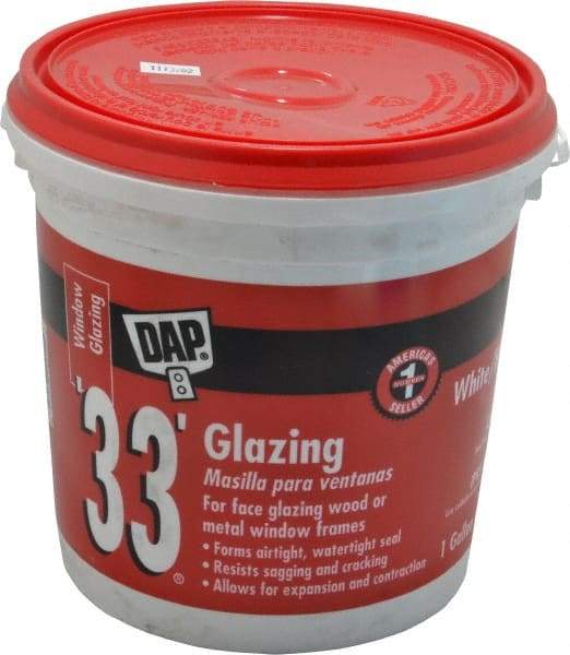 DAP - 1 Gal Glazing Compound - White - Exact Tool & Supply