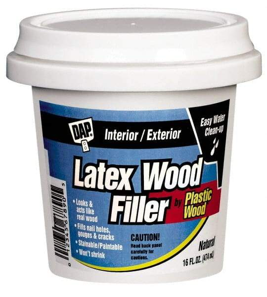 DAP - 16 oz Wood Repair - Natural, Latex - Exact Tool & Supply