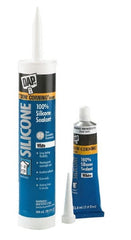DAP - 2.8 oz Tube White RTV Silicone Joint Sealant - Exact Tool & Supply