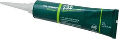 Dow Corning - 3 oz Tube White RTV Silicone Joint Sealant - -76 to 356°F Operating Temp, 20 min Tack Free Dry Time, 24 hr Full Cure Time, Series 732 - Exact Tool & Supply
