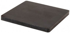 Mag-Mate - 4" Long x 4" Wide x 5/16" High, Ceramic Block Magnet - 350°F Max, Grade 5 Ceramic - Exact Tool & Supply