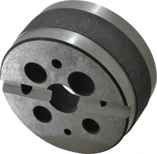 Value Collection - 1 Piece Vise Bench Block - Steel, 1/8 - 5/8 Tapped Hole, 3" Wide, 1-1/2" High - Exact Tool & Supply