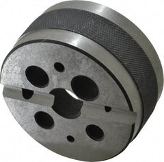 Value Collection - 1 Piece Vise Bench Block - Steel, 1/8 - 5/8 Tapped Hole, 3" Wide, 1-1/2" High - Exact Tool & Supply