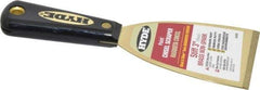 Hyde Tools - Stiff Brass Chisel Scraper - 3" Blade Width, Nylon Handle - Exact Tool & Supply