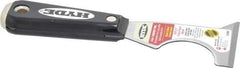 Hyde Tools - 2-1/2" Wide High Carbon Steel Taping Knife - Stiff, Nylon Handle, 7-3/8" OAL - Exact Tool & Supply