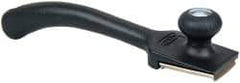 Hyde Tools - Carbon Steel 4-Edge Scraper - 2-5/8" Blade Width, 7-1/2" Long Plastic Handle - Exact Tool & Supply