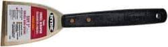 Hyde Tools - Stiff Brass Chisel Scraper - 3" Blade Width, Polypropylene Handle - Exact Tool & Supply