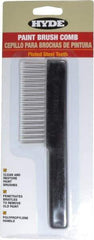 Hyde Tools - 3.8" Wide Brush Comb - Polypropylene & Stainless Steel - Exact Tool & Supply