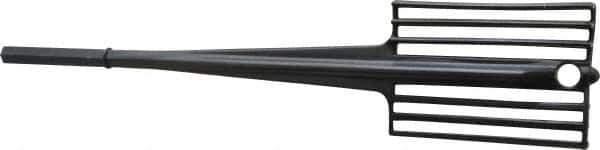 Hyde Tools - Plastic Power Mixer - 10 Inch Long x 2.13 Inch Wide, 3/8 Inch Shank Diameter, Compatible with 1 Gallon Containers - Exact Tool & Supply