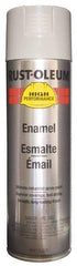 Rust-Oleum - Light Machinery Gray, 15 oz Net Fill, Gloss, Enamel Spray Paint - 14 Sq Ft per Can, 15 oz Container, Use on Rust Proof Paint - Exact Tool & Supply