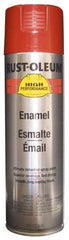 Rust-Oleum - Bright Red, 15 oz Net Fill, Gloss, Enamel Spray Paint - 14 Sq Ft per Can, 15 oz Container, Use on Rust Proof Paint - Exact Tool & Supply