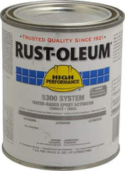 Rust-Oleum - 1 Pt Finish Coat Activator - 200 to 350 Sq Ft/Gal Coverage, <250 g/L VOC Content - Exact Tool & Supply