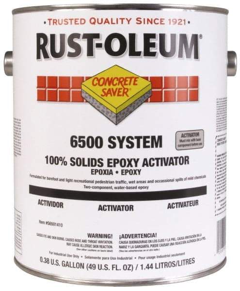 Rust-Oleum - 1 Gal Activator - 300 Sq Ft Coverage, <100 g/L VOC Content - Exact Tool & Supply