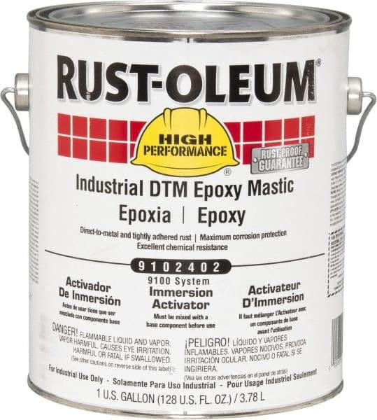 Rust-Oleum - 1 Gal Water Immersion Activator - 100 to 175 Sq Ft/Gal Coverage, <340 g/L VOC Content - Exact Tool & Supply