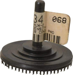 AutoQuip - 2" Diam Hook & Loop Disc Backing Pad - 1/4" Shank Diam, Firm Density, 22,000 RPM - Exact Tool & Supply