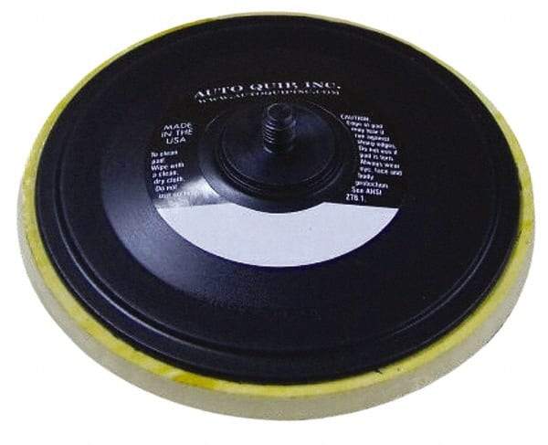 Florida Pneumatic - 6" Diam Disc Backing Pad - Soft Density, 12,000 RPM - Exact Tool & Supply