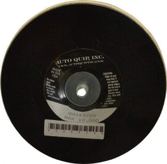 AutoQuip - 5" Diam Hook & Loop Disc Backing Pad - Medium Density, 12,000 RPM - Exact Tool & Supply