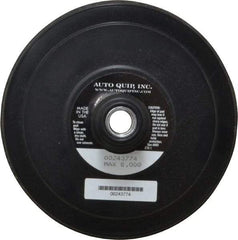 AutoQuip - 6" Diam Hook & Loop Disc Backing Pad - Firm Density, 8,000 RPM - Exact Tool & Supply