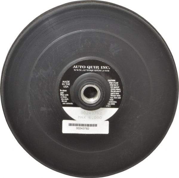 AutoQuip - 7" Diam Hook & Loop Disc Backing Pad - Firm Density, 6,000 RPM - Exact Tool & Supply