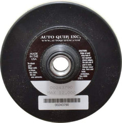 AutoQuip - 4-1/2" Diam Hook & Loop Disc Backing Pad - Medium Density, 12,000 RPM - Exact Tool & Supply