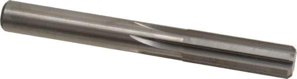 M.A. Ford - 7/16" Solid Carbide 6 Flute Chucking Reamer - Straight Flute, 0.41" Straight Shank, 1-3/8" Flute Length, 3-3/4" OAL - Exact Tool & Supply
