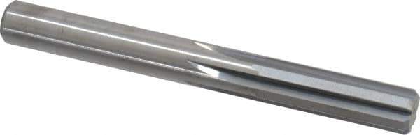 M.A. Ford - 10mm Solid Carbide 6 Flute Chucking Reamer - Straight Flute, 0.38" Straight Shank, 1-1/4" Flute Length, 3-1/2" OAL - Exact Tool & Supply