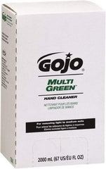 GOJO - 2 L Bag-in-Box Refill Liquid Hand Cleaner - General Duty, Green, Citrus Scent - Exact Tool & Supply