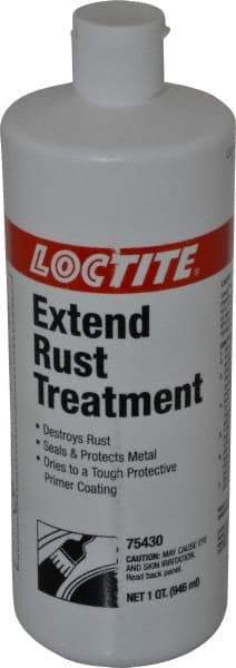 Loctite - 1 Qt Rust Treatment - 15 min Tack Free Dry Time, 30 min Recoat Dry Time, 24 hr Full Dry Time - Exact Tool & Supply