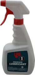 LPS - 22 oz Trigger Spray Bottle Dry Film Penetrant/Lubricant - Clear Yellow, Food Grade - Exact Tool & Supply