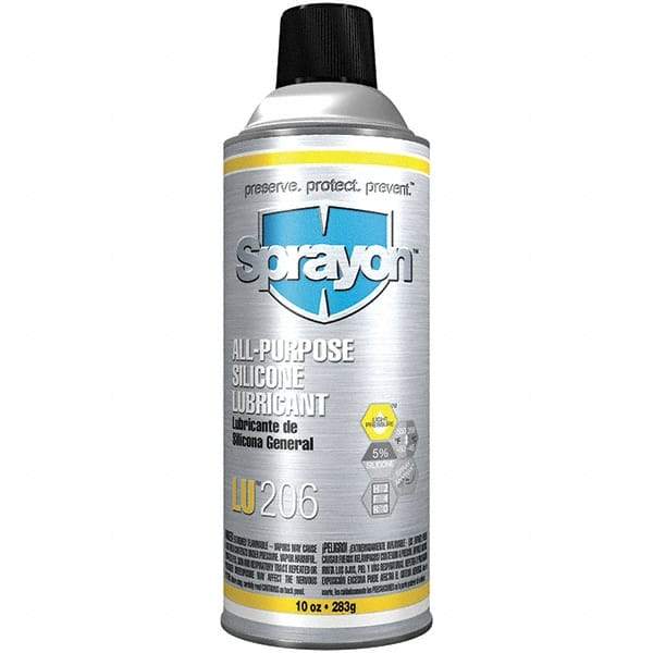 Sprayon - 16 oz Aerosol Silicone Penetrant/Lubricant - Clear, -50°F to 375°F - Exact Tool & Supply