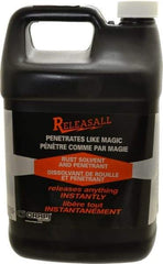 Releasall - 1 Gal Rust Solvent/Penetrant - Comes in Bottle - Exact Tool & Supply
