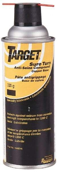 Target - 16 oz Aerosol General Purpose Anti-Seize Lubricant - Copper, 2,192°F - Exact Tool & Supply