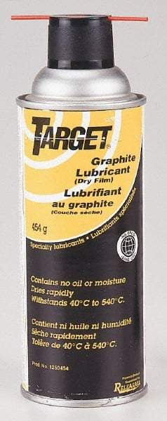 Releasall - 16 oz Aerosol Dry Film/Graphite Lubricant - 1652°F - Exact Tool & Supply