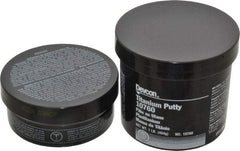 Devcon - 1 Lb Kit Gray Epoxy Resin Putty - 150°F (Wet), 350°F (Dry) Max Operating Temp, 16 hr Full Cure Time - Exact Tool & Supply