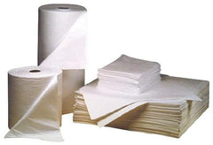 Brady SPC Sorbents - 44 Gal Capacity per Package, Oil Only Roll - 150' Long x 30" Wide, Polypropylene - Exact Tool & Supply