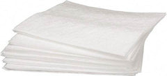 Brady SPC Sorbents - 37 Gal Capacity per Package, Oil Only Pad - 19" Long x 15" Wide, Polypropylene - Exact Tool & Supply