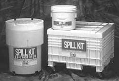 Brady SPC Sorbents - 174 Gal Capacity Hazardous Materials Spill Kit - Mobile Spill Truck - Exact Tool & Supply