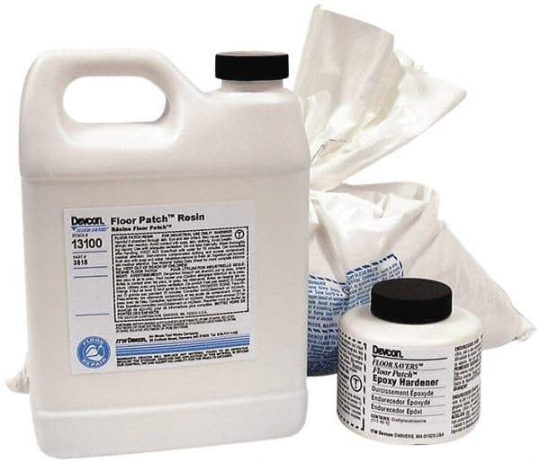 Devcon - 10 Lb Floor Repair - Light Gray, 18 Sq Ft at 1/4" Coverage - Exact Tool & Supply