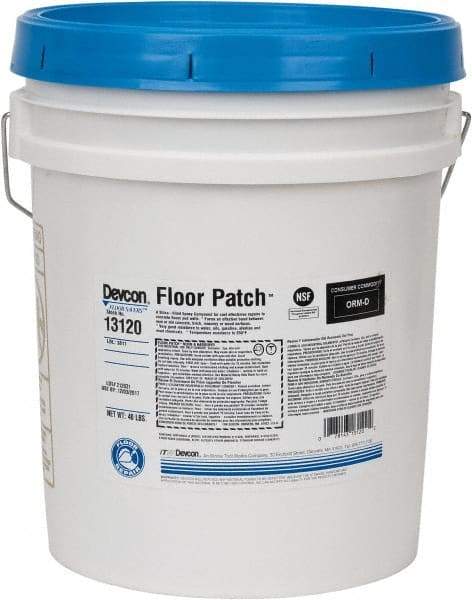 Devcon - 40 Lb Floor Repair - Light Gray, 18 Sq Ft at 1/4" Coverage - Exact Tool & Supply