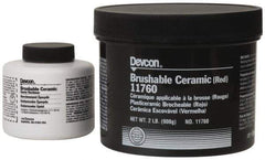 Devcon - 2 Lb Pail Two Part Epoxy - 40 min Working Time, 2,000 psi Shear Strength - Exact Tool & Supply