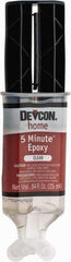 Devcon - 25 mL Cartridge Two Part Epoxy - 4 to 5 min Working Time - Exact Tool & Supply
