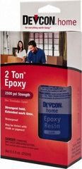 Devcon - 4.5 oz Bottle Two Part Epoxy - 30 min Working Time, Series 2 Ton - Exact Tool & Supply