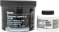 Devcon - 3 Lb Pail Two Part Epoxy - 75 min Working Time, 2,700 psi Shear Strength - Exact Tool & Supply