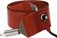 Value Collection - 3" Wide, 55 Gallon Wrap-Around Drum Heater with Thermostat - 240 Volt, 70°F to 425°F Thermostat Rating - Exact Tool & Supply