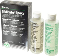 Devcon - 15 oz Cartridge Two Part Epoxy - 3 to 6 min Working Time, 1,900 psi Shear Strength - Exact Tool & Supply
