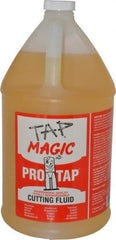Tap Magic - Tap Magic ProTap, 1 Gal Bottle Cutting & Tapping Fluid - Semisynthetic, For Boring, Broaching, Drilling, Engraving, Facing, Milling, Reaming, Sawing, Threading, Turning - Exact Tool & Supply