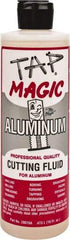 Tap Magic - Tap Magic Aluminum, 1 Pt Bottle Cutting & Tapping Fluid - Semisynthetic, For Boring, Broaching, Drilling, Engraving, Facing, Milling, Reaming, Sawing, Threading, Turning - Exact Tool & Supply