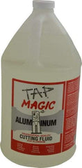 Tap Magic - Tap Magic Aluminum, 1 Gal Bottle Cutting & Tapping Fluid - Semisynthetic, For Boring, Broaching, Drilling, Engraving, Facing, Milling, Reaming, Sawing, Threading, Turning - Exact Tool & Supply