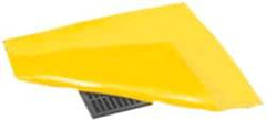 Brady SPC Sorbents - 18" Long x 18" Wide, PVC Drain Seal - Yellow, Use for Oil/Chemicals/Sediment - Exact Tool & Supply