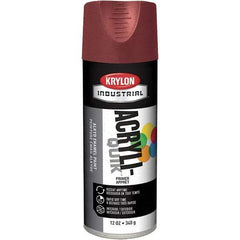 Krylon - 16 oz Ruddy Brown Primer - 15 to 20 Sq Ft Coverage, Direct to Metal, Quick Drying, Interior/Exterior - Exact Tool & Supply